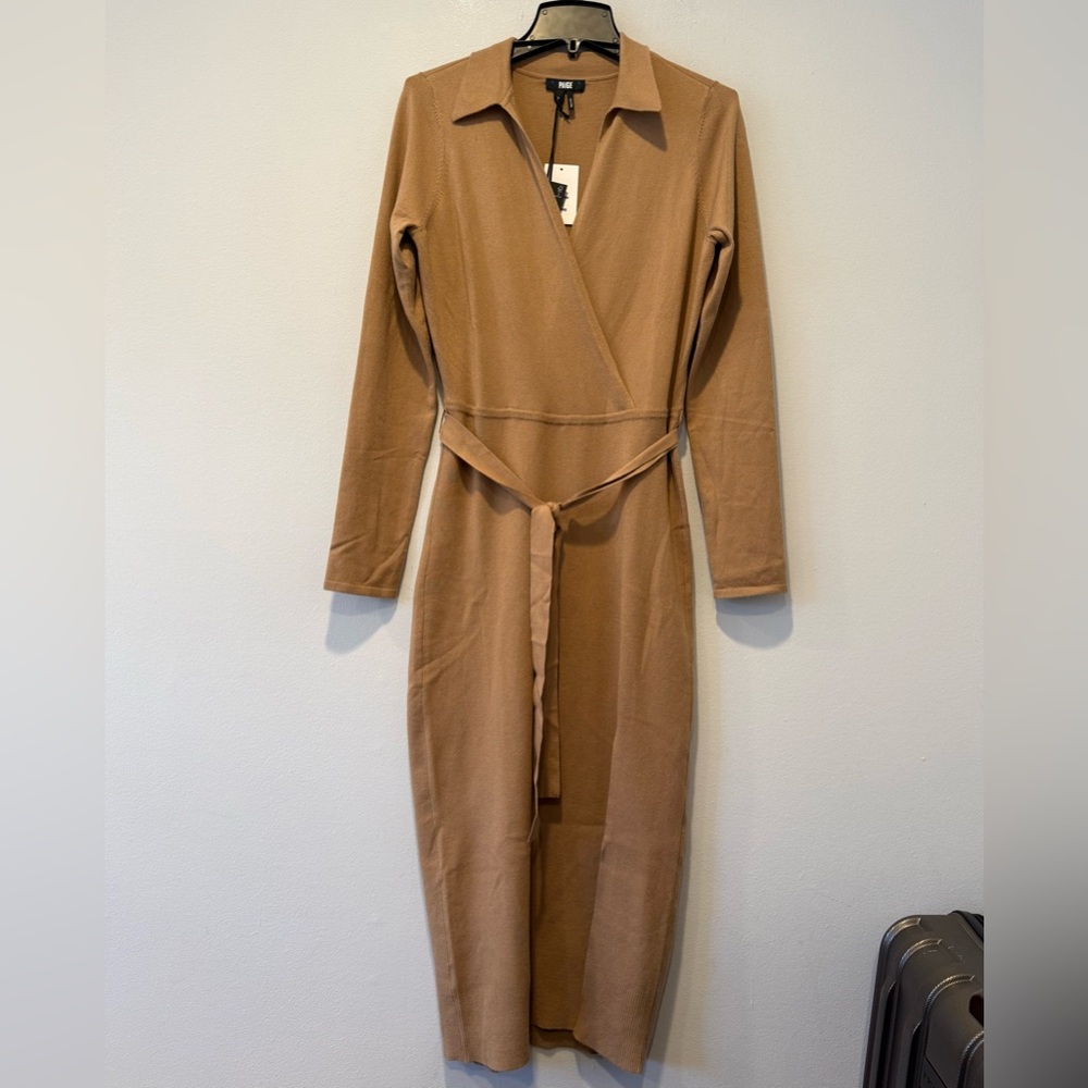 PAIGE Carmen Belted Long Sleeve Sweater - Picture 14 of 15